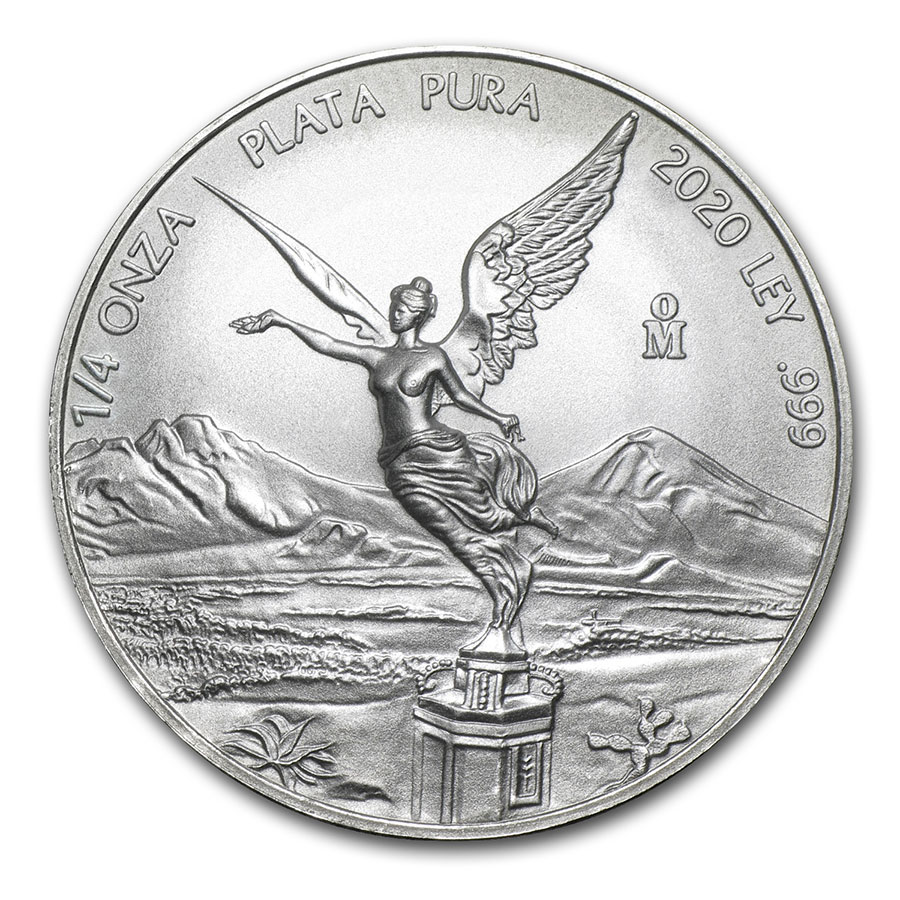 2020 In-Hand Mexico Libertad 1 oz .999 Silver Low Mintage BU Bullion Coin